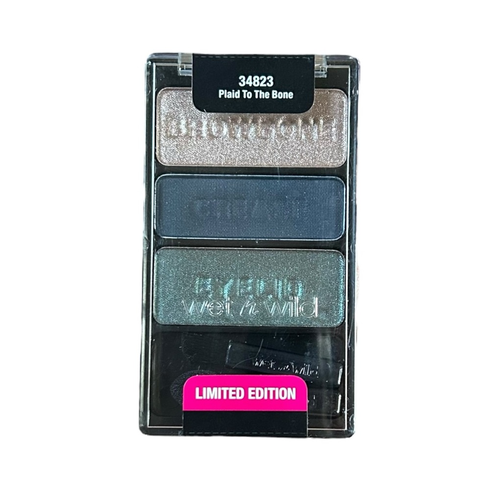 Wet n Wild Plaid To The Bone Coloricon Eyeshadow Trio 2016 Limited Edition NWT